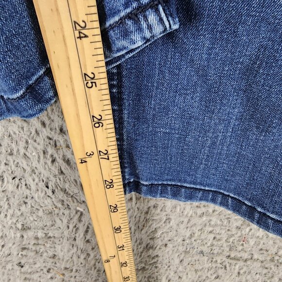 Lane Bryant Jeans Womens 18 Blue Stretch High Rise Skinny *GUC* - Picture 11 of 15